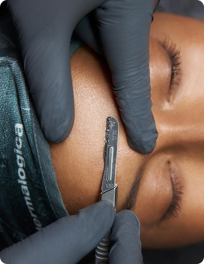 Facial treatment at JLV Beauty Co.